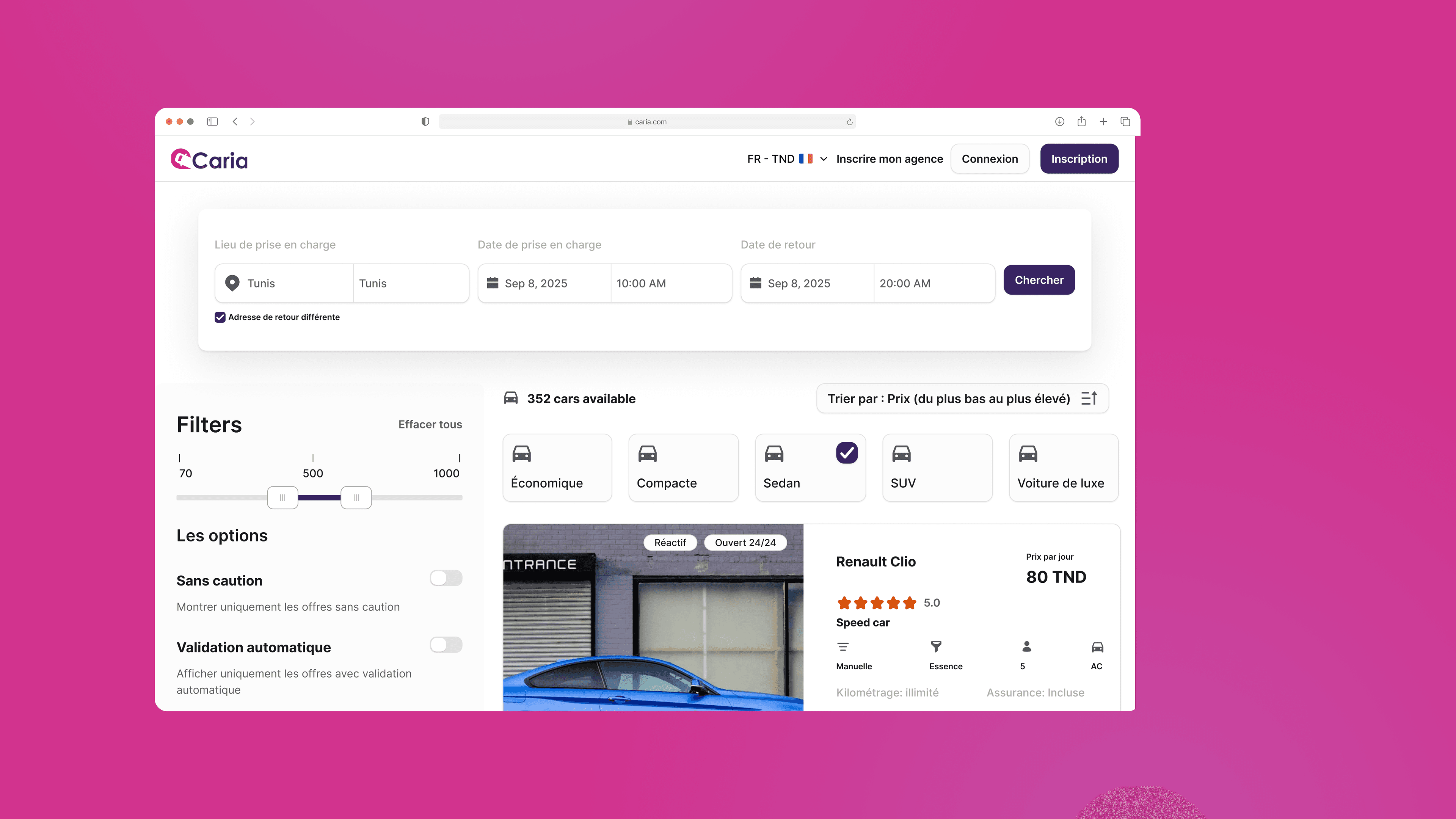 Agency partner administration dashboard